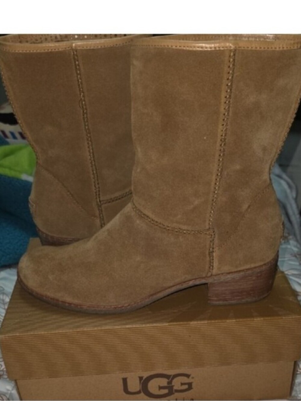 UGG Women's Brown Suede Winter Boots